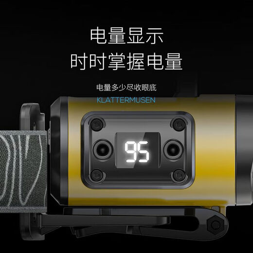 Tan Beiman night fishing headlights are super long battery life fishing sensing outdoor hat clip lamps are strong and bright, head-mounted charging and waterproof six, standard high-bright 3879K-371HCOB flood