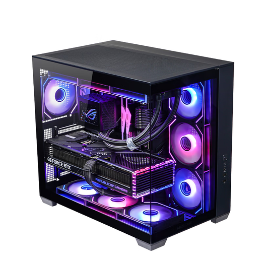 ASUS R9 9950X3D ASUS ROG family bucket 9070XT 5070TI host 5080 graphics card e-sports game AIDIY assembled computer complete machine R9 9950X3D+ without independent graphics card | 1