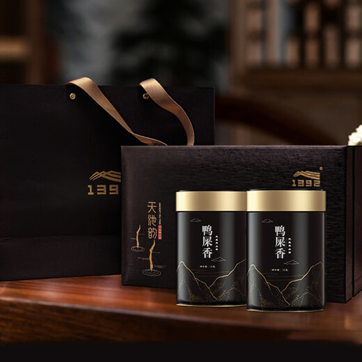 1392 Tianchi Tea Industry 1392 Tianchi Phoenix Thé Single-Cheng [coloré] Duck Shit Fragrance Milan Fragrance Authentic Chaozhou Box cadeau à côte à côte