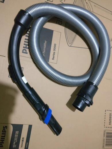 Jingmengyuan Staubsauger FC9735 9732/9515/9530 Bodenbürste, Düse, Schlauch, Filter, Zubehör, graue Bodenbürste mit großem Rad und blauer Bürste