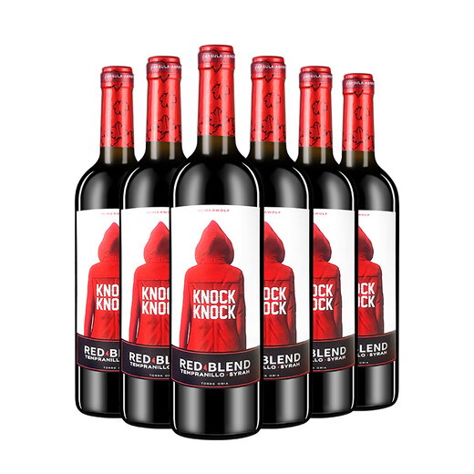 Oran Little Red Riding Motor Rotwein getrockneter Rotwein 750 ml*6 Rotwein Whole Box [Klassische Version]