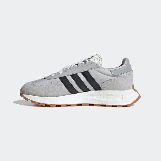 Adidas official Clover Retropy E5 men's shoes women's shoes light shock-absorbing jogging shoes casual sports shoes GV9227/gray/black 36