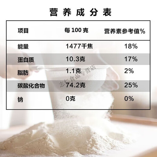 Lin Zhonghu New National Standard Flour Medium Grit Flour 10Jin [Jin equals 0.5 kg] Household wheat flour sand powder 5kg New National Standard 1355-2021 20 Powder 10Jin [Jin equals 0.5 kg]