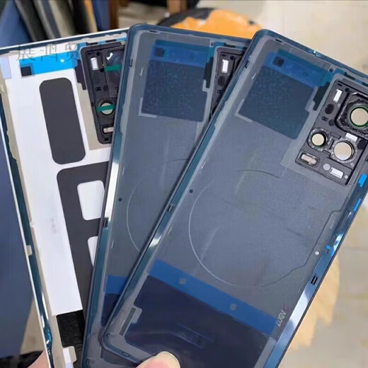 Suitable for iqoo7 original mobile phone back cover 8 original tempered glass back screen 9 battery back cover replacement back shell IQOO7 legendary white accessories with frame mirror