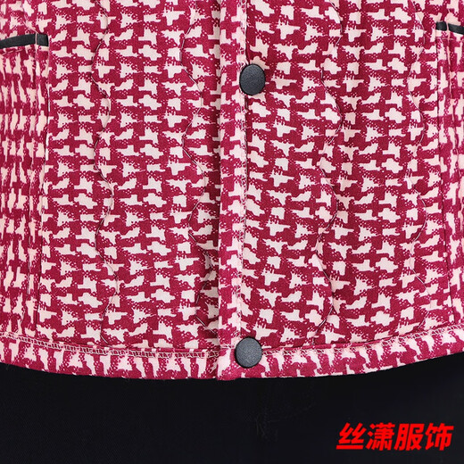 
Silk autumn and winter vest new style middle-aged and elderly camel velvet warm and gentle women's vest wearing floral loose cotton vest WY-6629/model No. 3 color Recommended 140-160Jin [Jin equals 0.5 kg] 5XL