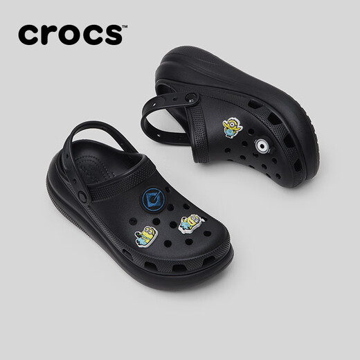 
Crocs Tan Jianci recommended classic puff hole shoes 207521 black-001 37/38 (230mm)