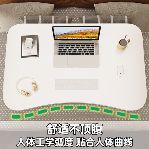 Yiman bed computer desk folding study desk dining table bay window dormitory college student office lazy desk