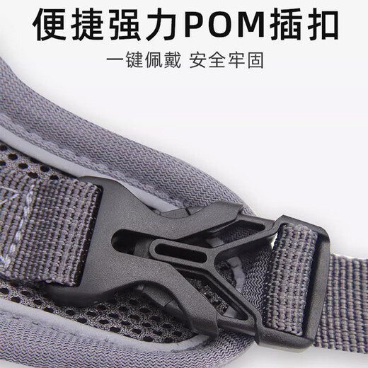 Zigman cat traction rope adjustable vest-style harness when going out to prevent break-away cat walking rope pet supplies