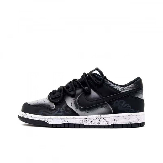 耐克（NIKE）官方正品球鞋定制Dunk金蟒闻鸣暗黑低帮板鞋男女同款黑金 DD1391-100(Team52-山舞银蛇S-B 40 定制不退不换