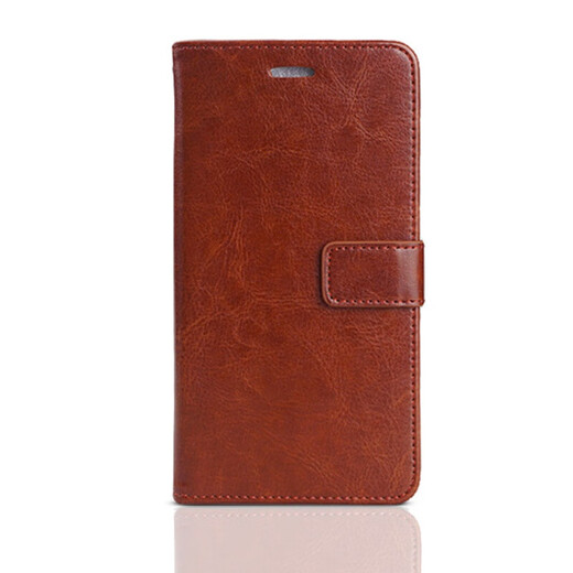 
MR.GJ suitable for Apple iPhone 11 mobile phone case Apple 11 flip leather case 6.1 inch wallet card-packable anti-fall silicone soft case protective case simple iPhone 11 [brown]