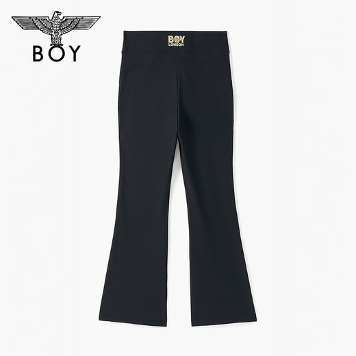BOY LONDON spring and summer women's simple black slim elastic sport trousers W15901 black S