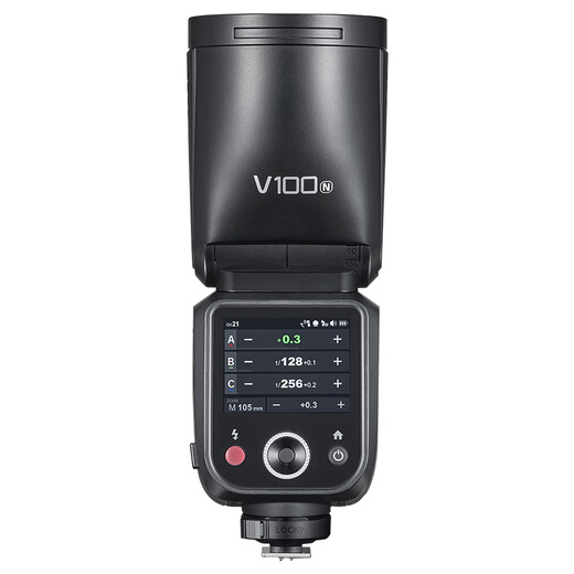 Godox flagship new product V100N touch screen on-camera flash high-speed synchronization TTL lithium battery hot shoe light pocket light outdoor shooting portable wedding photography light Nikon version