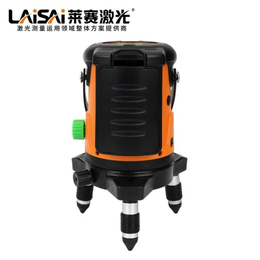 莱赛激光水平仪绿光两线LSG671SD高精度强光细线高亮平水标线仪红外线 2线绿光671标配+脚架[送充电头]