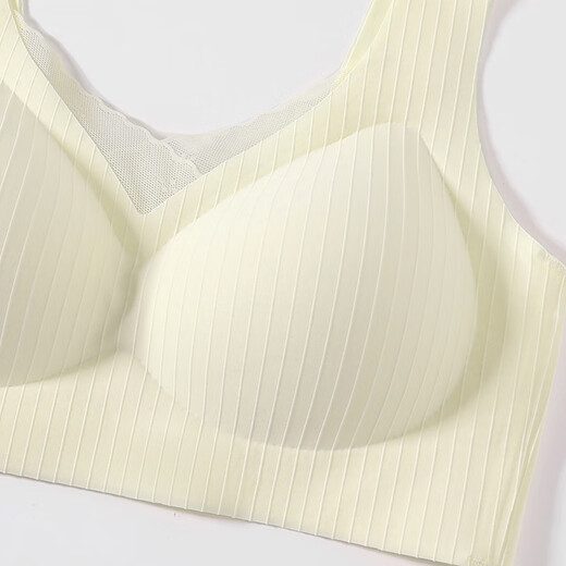 FENTENG (FENTENG) steel-free bra women's traceless gathering vest one-piece high elasticated pair of tits underwear bra