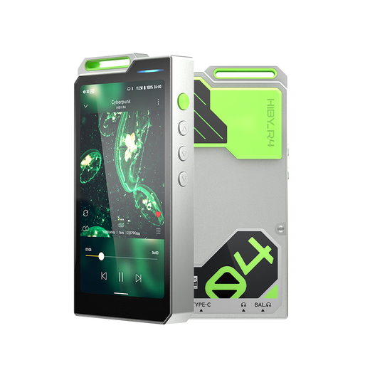 HiBy R4 HiBy Lossless Android Music Player HiFi Portable MP3 Student Walkman DSD Decoding Qualcomm 665 Android12 Class A Headphone Amplifier Green