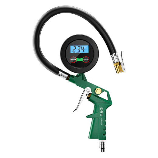 Shengda tire pressure gauge digital display car tire monitor tire pressure gauge high-precision pressure measurement household car pressure gauge
