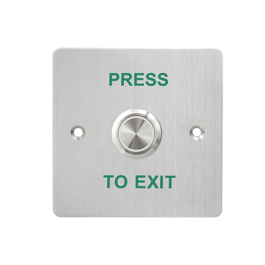JPHZNB outdoor waterproof access control switch panel self-reset 86 type door button narrow long column door rainproof long strip type + bottom box Z3519D2W size 9