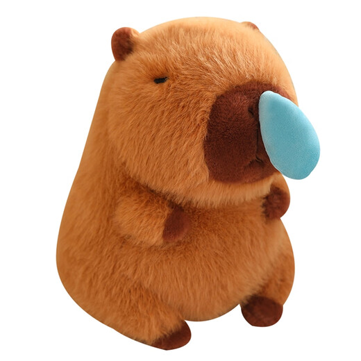 Beishangxing Kapibala dolls and dolls boys birthday gifts for women plush toys rag dolls snot piping dolls 43cm