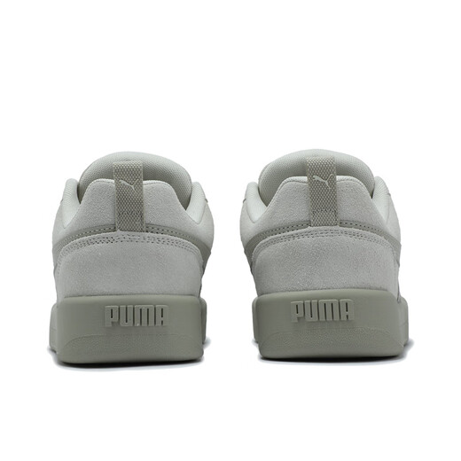 Puma (PUMA) bread shoes | Colorful retro skate shoes for men and women winter casual shoes PARK401606 Snow White-Gravel Gray-03 36