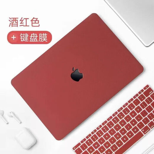 Adecuado para MacBook Protective Case Apple Computer Case M1Pro13 Apple Laptop 2024 New AI [Gradge Pink Blue] Cheese Keyboard Film y Dust Plug Old Pro13 [A1278]