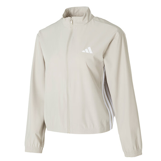 阿迪达斯 （adidas）女装套装秋季新款运动服立领夹克外套上衣休闲裤束脚长裤 两件套 JE6173+JD6522/梭织 M/165