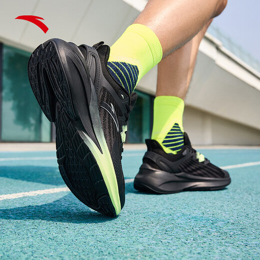 Anta Stinger 5th Generation丨Quicking and Resilience Professional Running Shoes Men's Summer Grabbing Anti-Slip Mesh Breathable and Wear-resistant Sports Shoes
