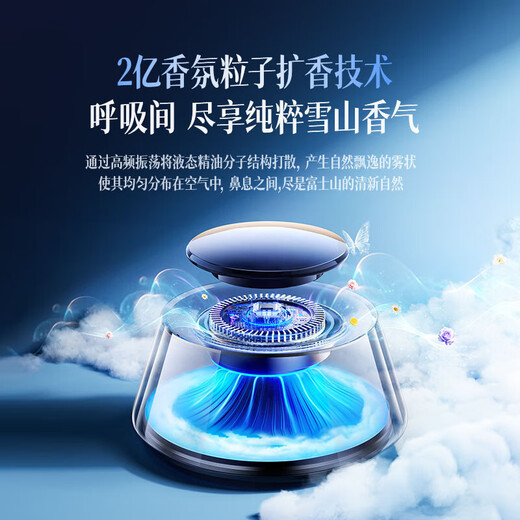 Yifa Car Aromatherapy Car Perfume Fragrance 25 New Car Decorative Ornaments Fragrance Special for Men and Women High-end AI Smart Model Top of the Snow Mountain + Everest Cedar