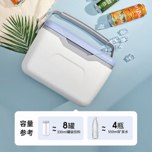 冰大师（ICEMASTER）保温箱母乳冷藏盒上班便携保热箱车载户外储奶冷冻小冰箱5.5L