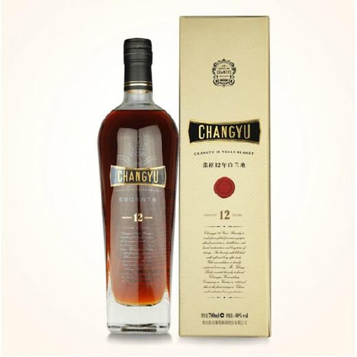张裕【整箱6瓶】张裕老桶白兰地  张裕12年白兰地 2018年老酒700ml 老桶一箱 6瓶