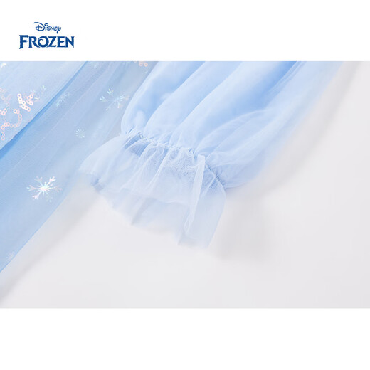 Disney Elsa Girls Princess Dress Dress Girls Autumn Clothing Autumn 2025 New New Product Birthday New Year's Day Dress Dress