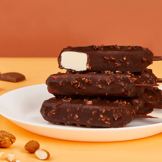 Meiji Almond Chocolate Flavor Ice Cream 35g*4 pieces in color box