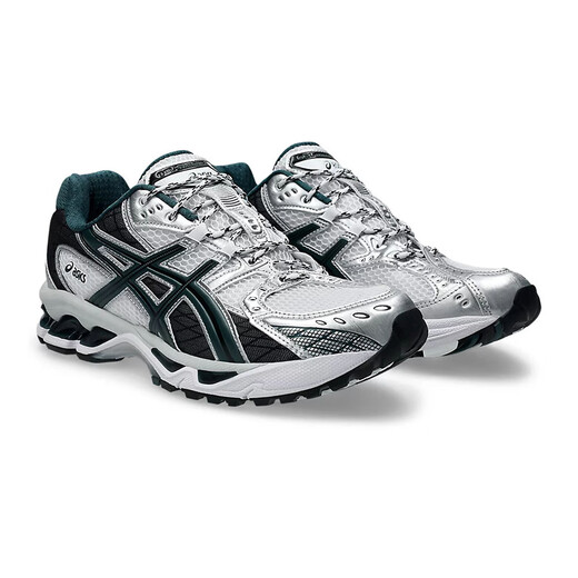 亚瑟士（ASICS）25新男鞋 GEL-NIMBUS 10.1 轻量缓震男子跑步鞋舒适休闲运动鞋 银蓝1203A543.103 42.5