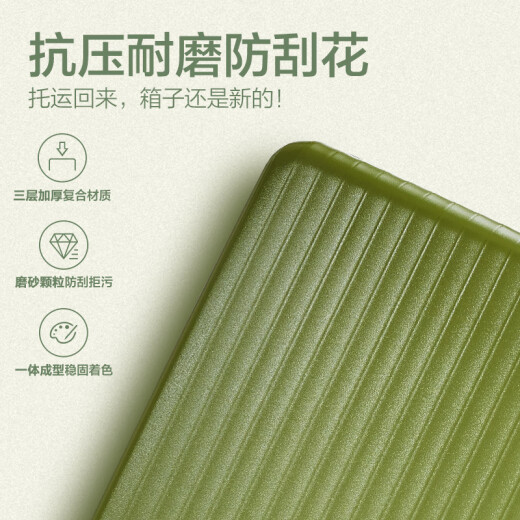 爱华仕耐磨防刮防撞大容量拉杆箱商务出行旅游结实耐用行李箱登机箱 磨砂银色-大容量可扩展6628 26英寸