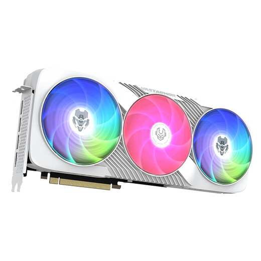 VSTARMOR AMD RADEON RX 9070 XT 16GB white super alloy OC ARGB lighting effect e-sports game AI graphics card to play Black Myth Wukong/Avatar/Warcraft