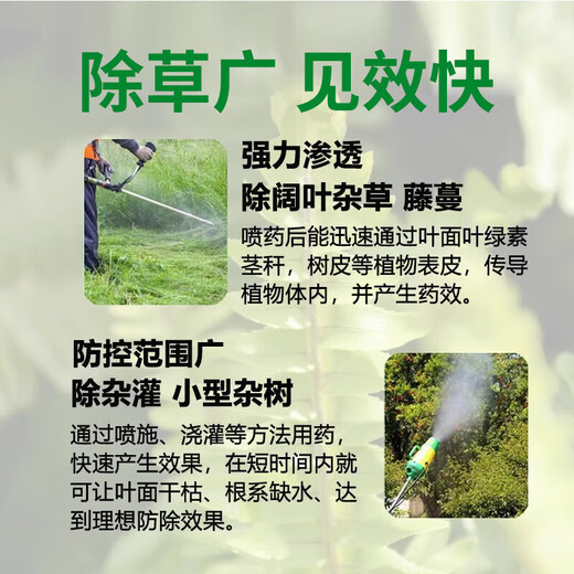 Fanbang 66.7% Triclofenac forest kills shrubs and malignant weeds by injecting broad-leaf root rot pesticide herbicide