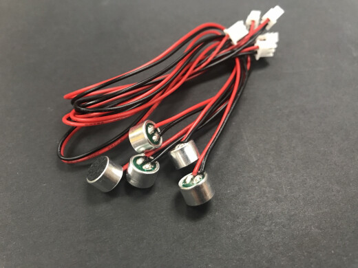 
Original 9767 electret microphone with 2.54MM.2P terminal head full pointing microphone 10*7 microphone MIC microphone 9767 with wire 2.54 terminal 2P 100mm