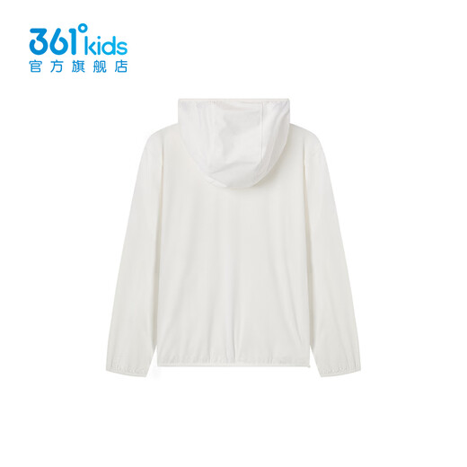 361 Children's clothing for boys and girls, hooded woven children's sun protection clothing, summer new thin coat, quick-drying skin clothing, sun protection clothing, original white 150