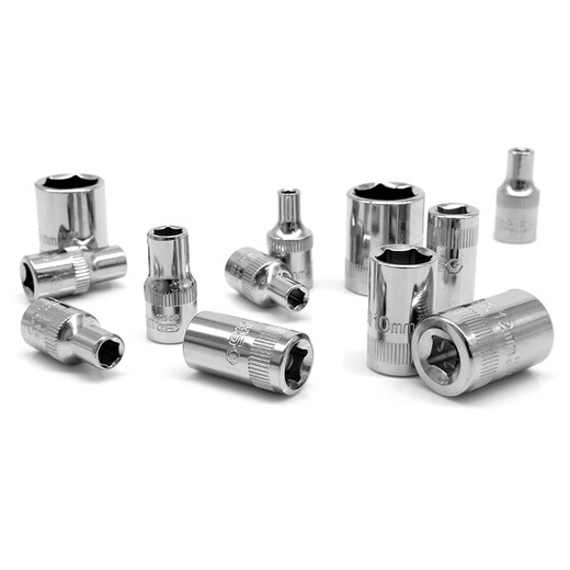 语森忆小飞套筒6.3六角1/4接口5/7891011121314套筒头 11301/3.5mm