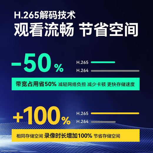 海康威视（HIKVISION）监控摄像头室内外臻全彩夜视600万超高清poe供电监控器手机远程K16L-T 4mm