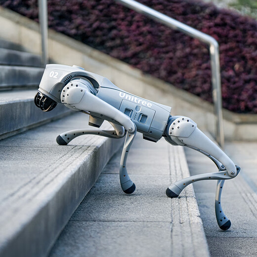Yushu (Unitree) Unitree Go2 Voice AI Model Robot Dog Go2 Electronic Dog Embodied Intelligence Accompaniment Bionic Companion Robot Four-legged Robot Dog Spot Go2-Air+ Remote Control