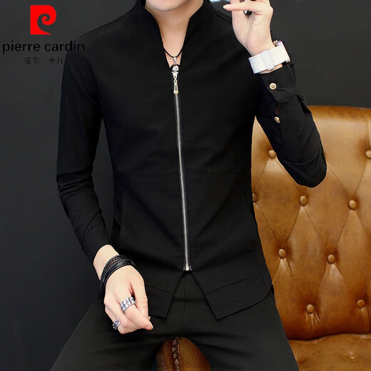 Pierre Cardin Men's Shirt à manches longues printemps et automne