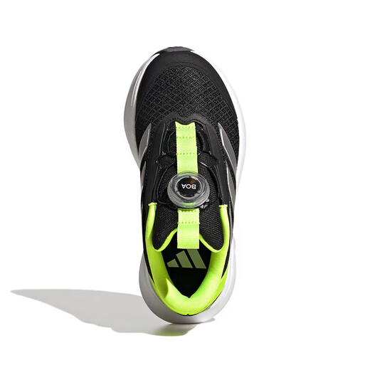 Adidas Kinderschuhe Jungen Sneaker 25 Sommer Duramo Mesh Boa Knopf Kinder Running Casual Shoes Ji1694 Ji1694 Schwarz/Metallic Silver/Hell Lemon Yellow 32 Größe/13,5k/Fuß Länge 19,5 cm