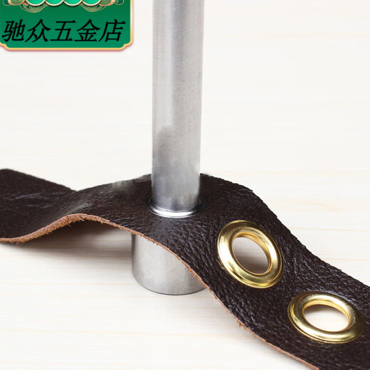 An Junsheng air eye buckle tool canvas curtain buckle hollow rivet tarpaulin buckle belt hole clothing shoe eye button ring silver 16# inner diameter 4.5mm about 100 sets + tools