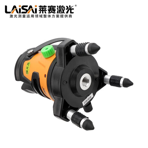 莱赛激光水平仪绿光两线LSG671SD高精度强光细线高亮平水标线仪红外线 2线绿光671标配+脚架[送充电头]