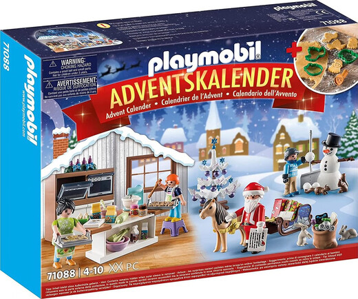 摩比世界（playmobil）摩比世界71088烘焙倒数日历圣诞节礼物6629大号圣诞老人 6629圣诞老人高65cm 现货