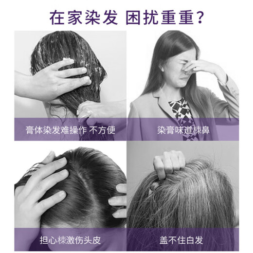 Schwarzkook Yiran Bubble Dyeing Hair Mosse Foam Texture without Ammonia White Healthy Hair Coloring Covering White Hair Dyeing at Home Schwarzkook Yiran Bubble Dyeing 3.86 Sandalwood Brown