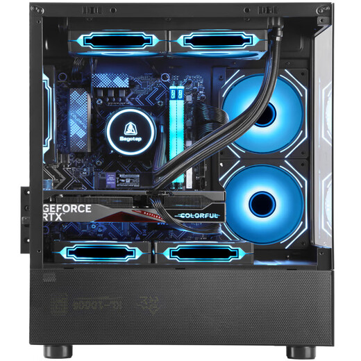 Colorful intel/Intel i5 12400F/13400F/14600KF assembled computer desktop 4060 e-sports game console DIY complete machine 5060Ti graphics card configuration one i5 12400F+ no graphics card configuration