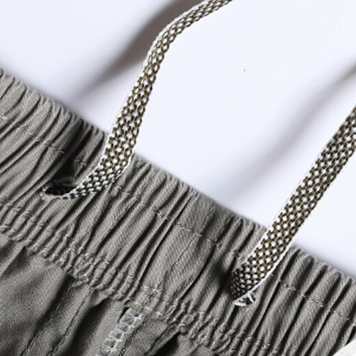 Woodpecker (TUCANO) shorts men's summer pure cotton comfortable versatile casual sports pants workwear five-quarter pants men's black blue 2XL