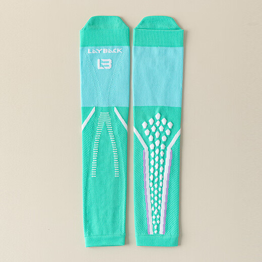 Hong Kong soft compression socks for women's sports calf socks running and fitness over-the-knee socks to protect the knees long-barrel pressure leg socks black one size