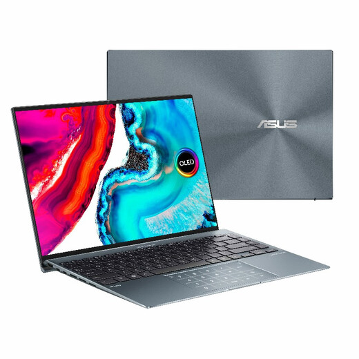 Asus Lingyao X14 portátil deltop delgado y ligero laptop 2K Juego de oficina de oficina de pantalla OLED de alto contorno I5I7 I5-12500H/2.5K Memoria OLED 16G 16G + 512g Estado sólido [Regalo estándar + 699 paquete de regalo Yuan]